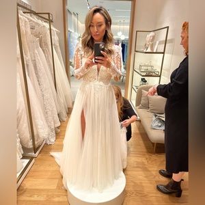 Pronovias Hedren wedding dress